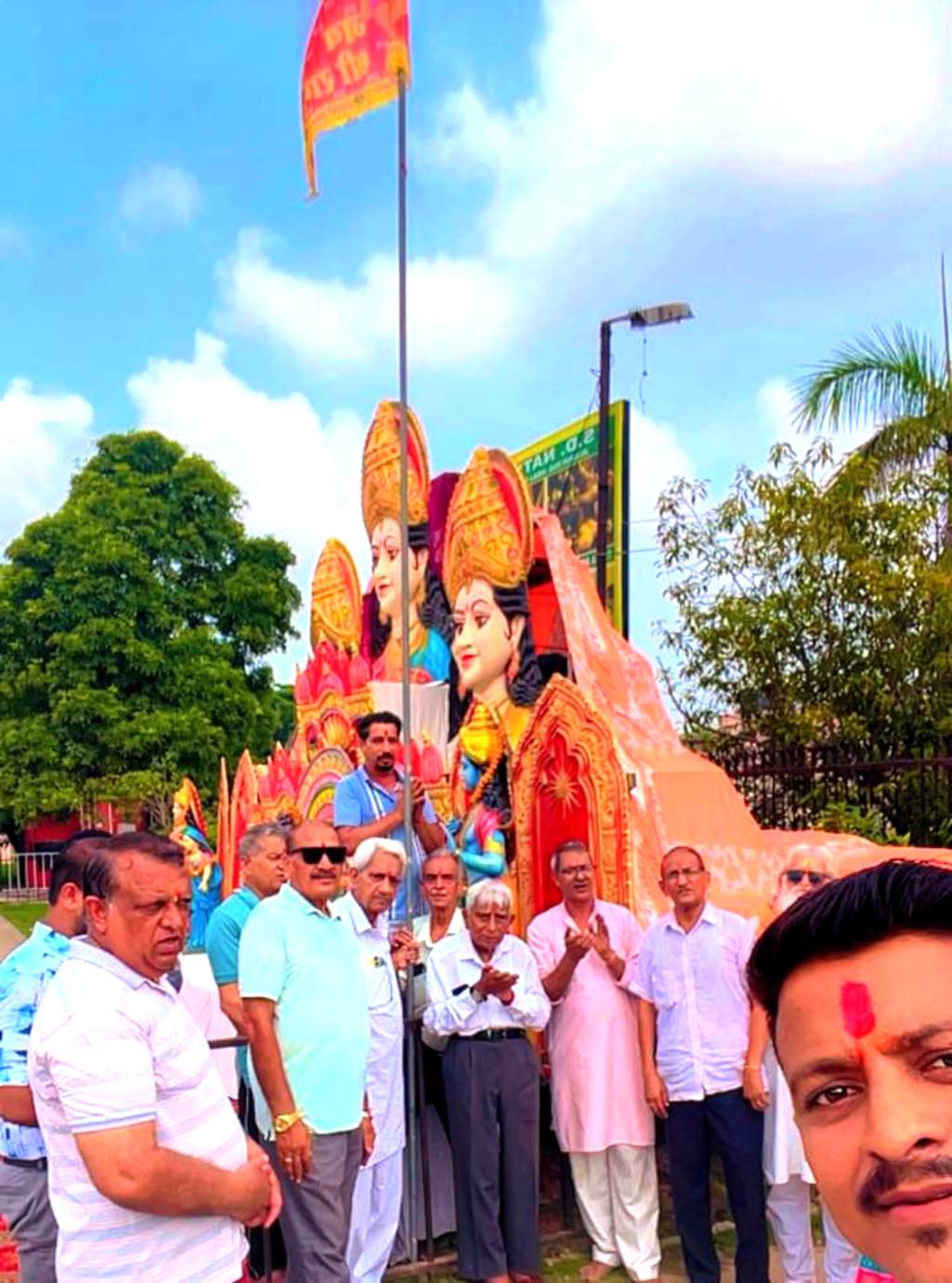 Sanatan Dharam Sabha sets up camp for Kanwariyas
